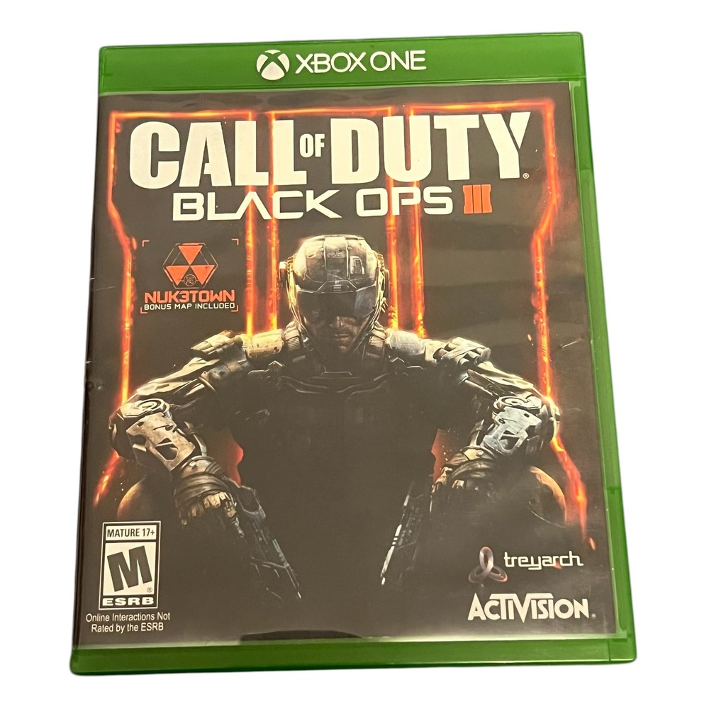 Call of Duty Black Ops III 3 Microsoft Xbox One 2015 Video Game Fighting
